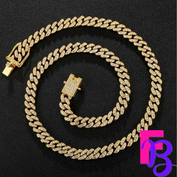 *NEW!* 8mm Iced Miami Cuban Chain - Picture 8 of 16